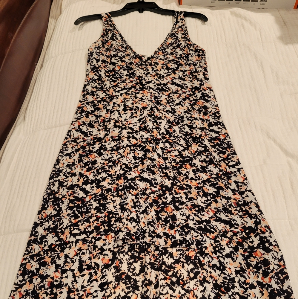 White House Black Market High Low Maxi Dress